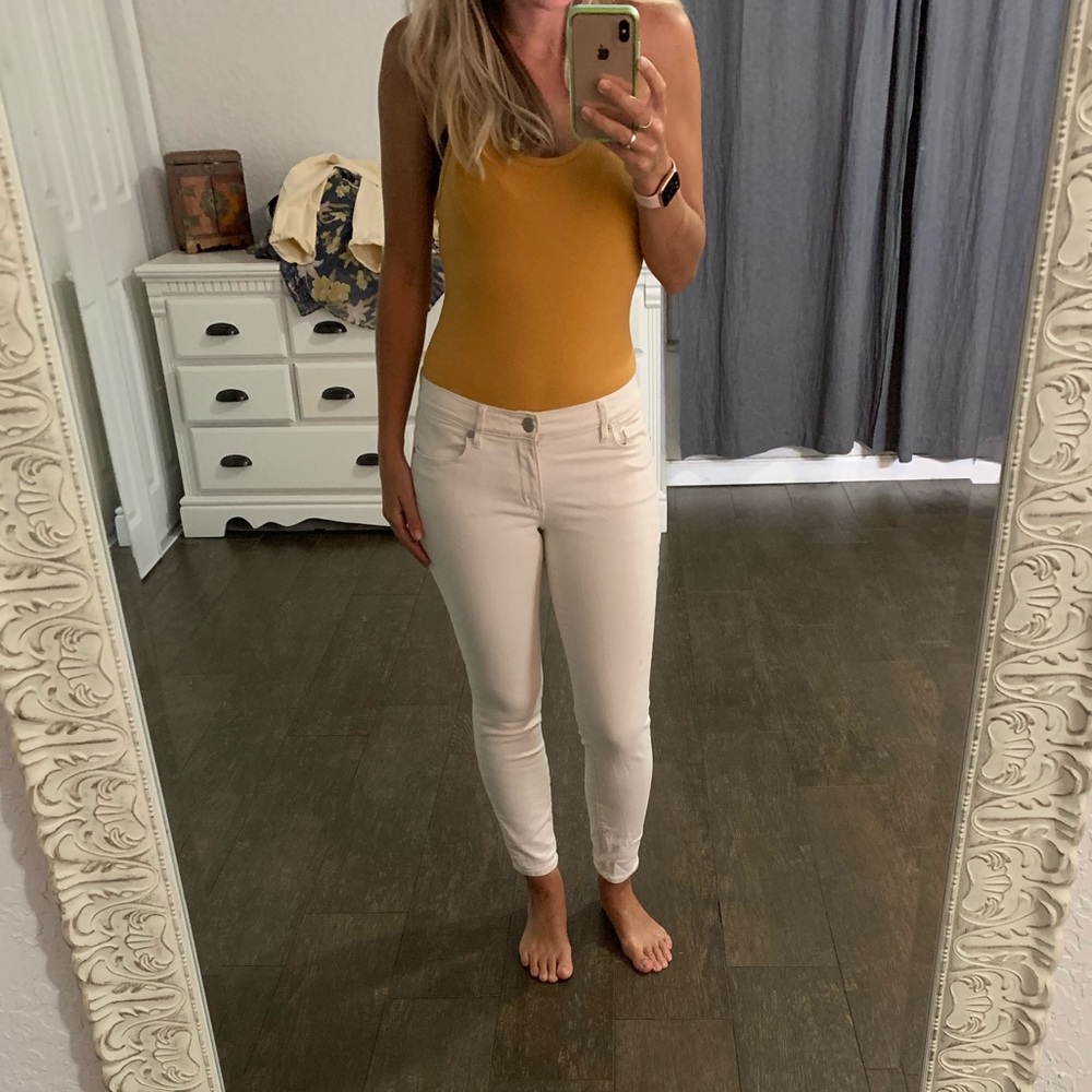 Loft White Jeans (28/6)
